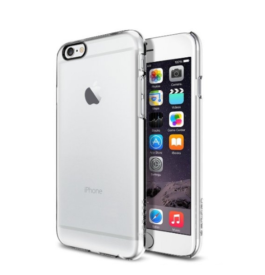 iPhone 6 Case SpigenThin Fit Exact-Fit Crystal Clear Premium Clear Hard Case for iPhone 6